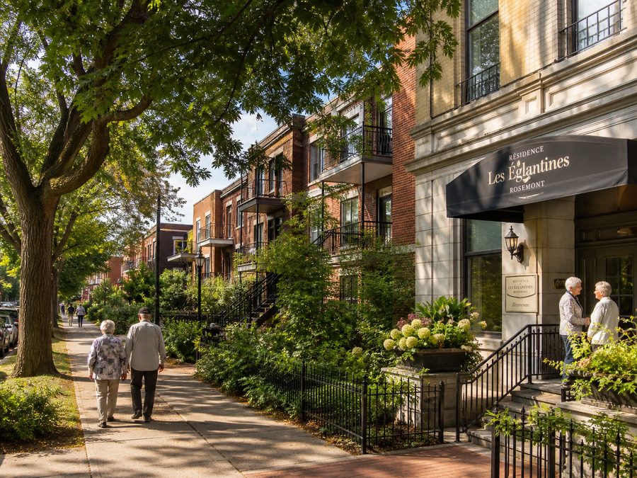 Quartier Rosemont à Montréal