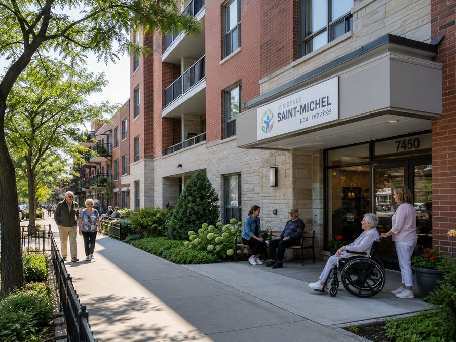 Quartier Saint-Michel à Montréal